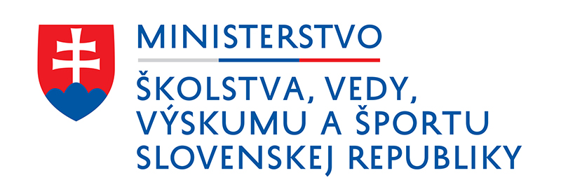 Logo Ministerstvo školstva, vedy, výskumu a špoortu SR
